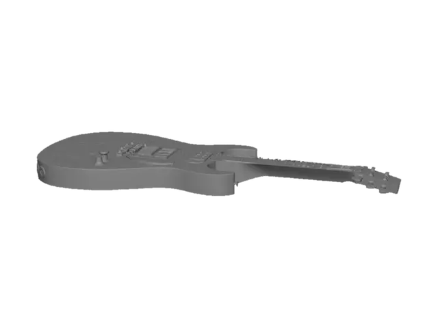 3D model for A complex looking guitar