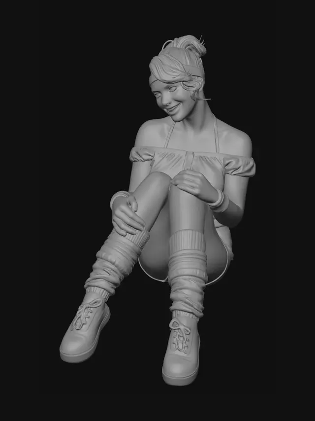 3D model for Poolside Retro Workout