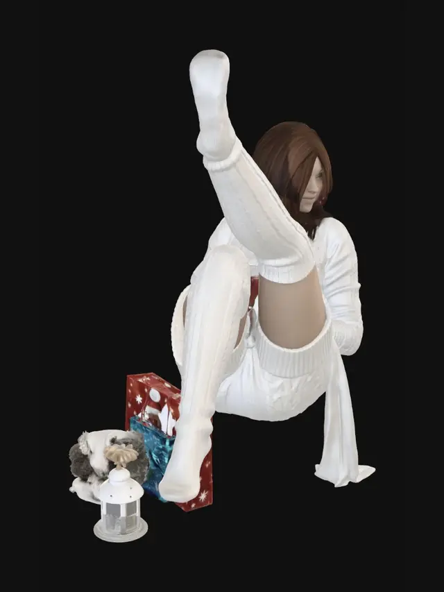 3D model for Cozy Knit by the Window