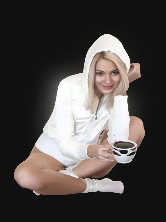 3D model for Cozy Hoodie Coffee Moment