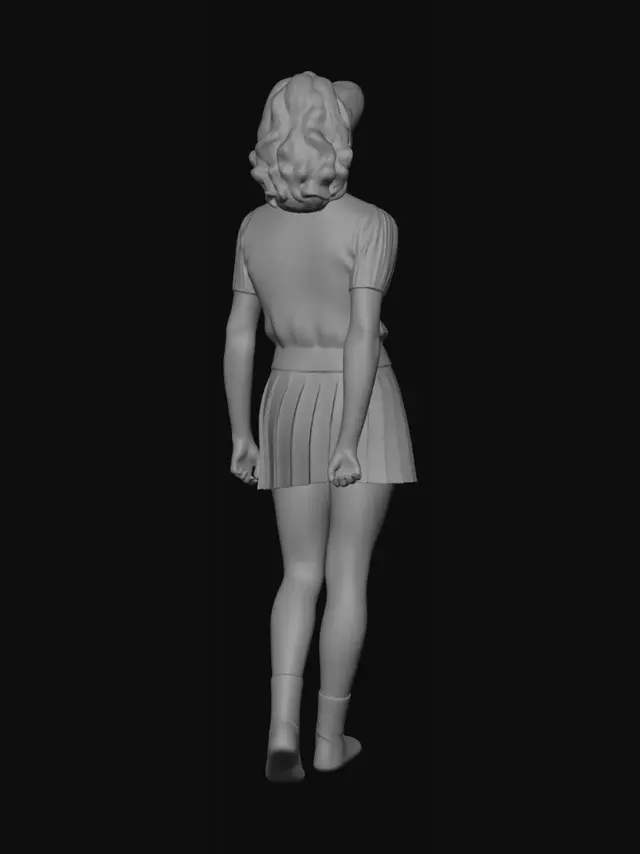 3D model for Elegance in White