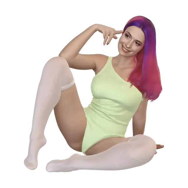 Neon Daydream - Feet 3D model, vytvořený pomocí AI