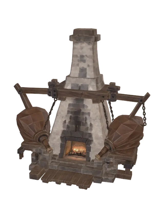 3D model for Twin Ember Cauldrons