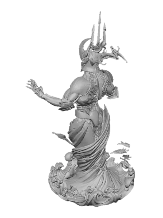 3D model for Aquatic Cyber Warlord