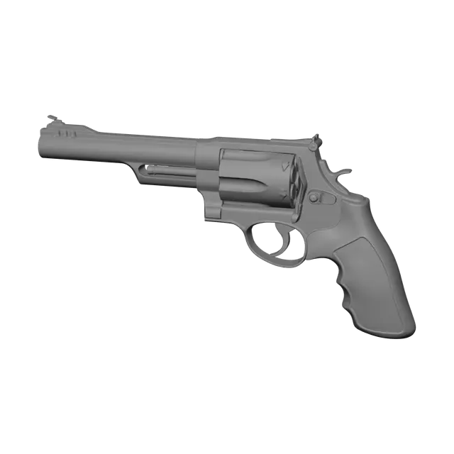 3D model for Modern 50 Cal Revolver