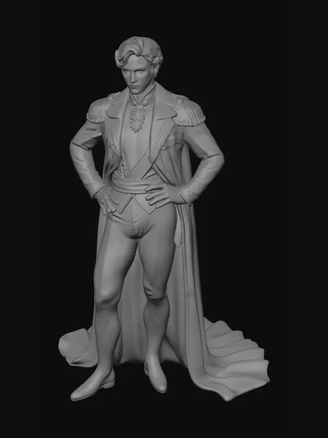 3D model for Prince in White
