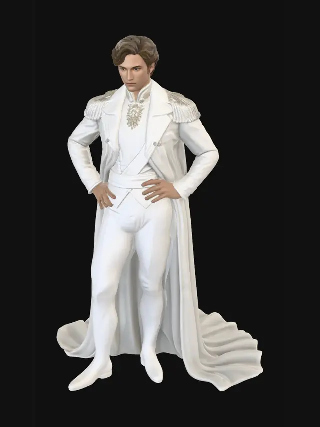 3D model for Prince in White