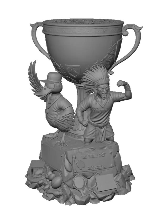 3D model for Copa Pichangosa de Campeones