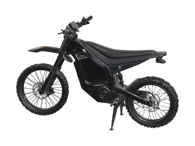 Dirt Bike - Tire 3D model, vytvořený pomocí AI