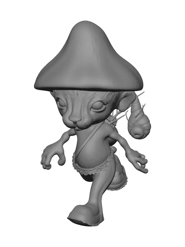 3D model for Smerf Cat
