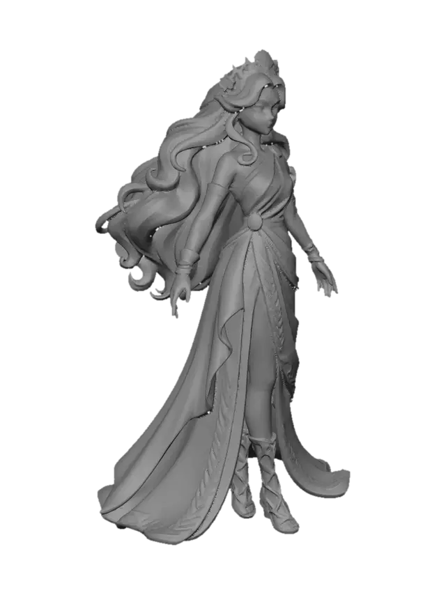 3D model for Queen of Petals