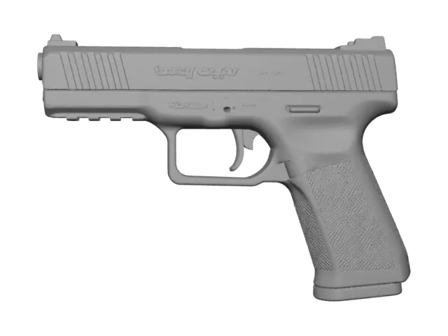 3D model for 3D Glock 19