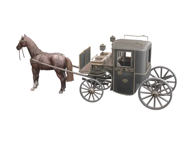 3D model for Fantasy Horsedrawn