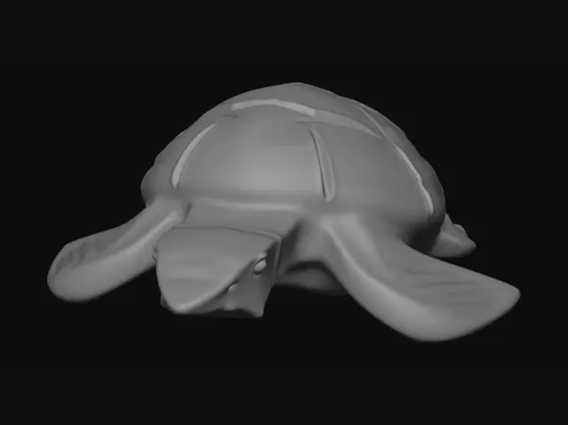3D model for The Quiet Knot