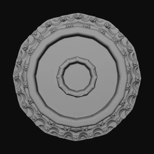 3D model for Using these images as reference, create a highly detailed 3D model that preserves the object’s proportions and characteristic features, with clean and smooth surfaces, as a single-piece, watertight mesh suitable for 3D printing.