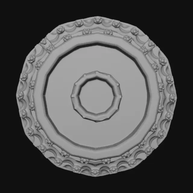 3D model for Using these images as reference, create a highly detailed 3D model that preserves the object’s proportions and characteristic features, with clean and smooth surfaces, as a single-piece, watertight mesh suitable for 3D printing.