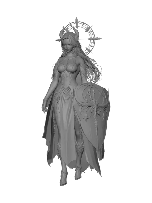 3D model for Crimson Halo of Shadows