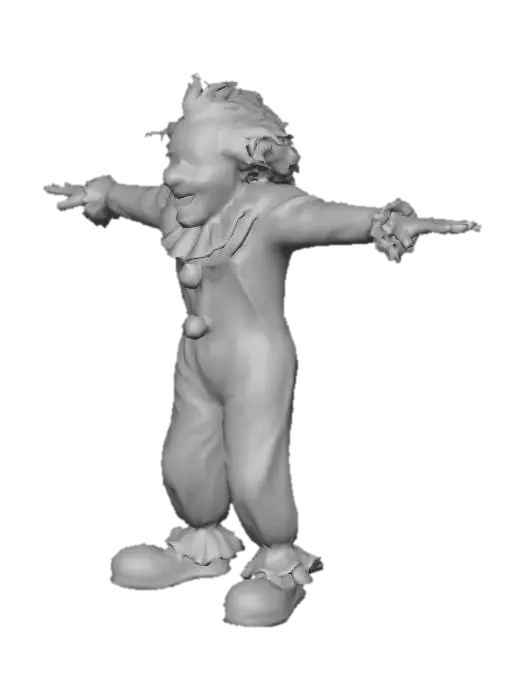 3D model for Colorful Jester