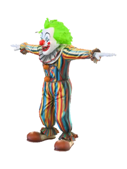 3D model for Colorful Jester