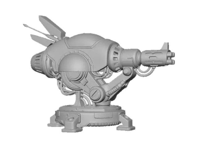 3D model for Plasma Turret MK III