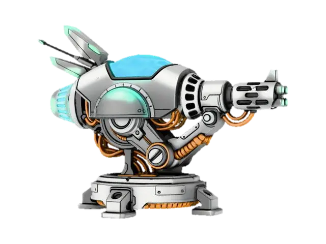 3D model for Plasma Turret MK III