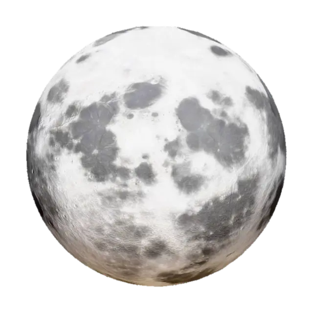 Lunar Glow 3D model, vytvořený pomocí AI