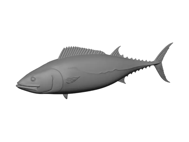 3D model for Striped mackerel