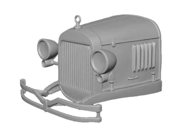 3D model for Vintage Car Front