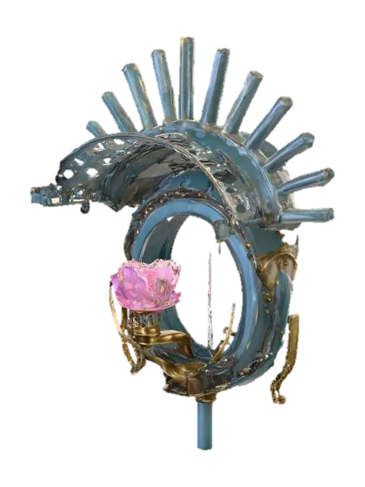 Arcane Resonator Framework 的 AI 生成 3D 模型