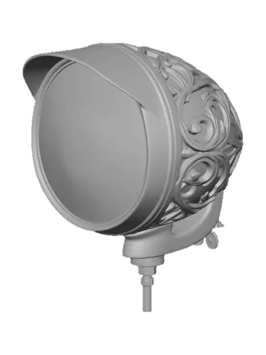 3D model for Golden Elegance