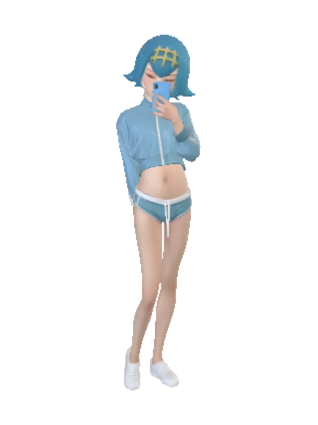 3D model for Cerulean Selfie
