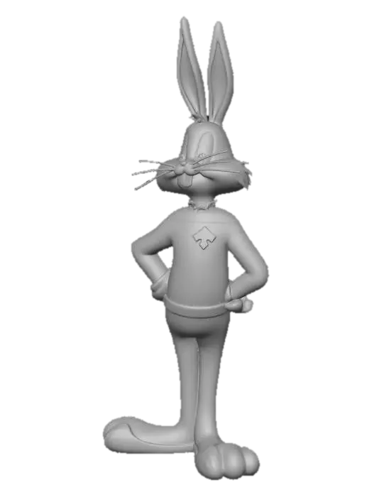 3D model for Redshirt Bunny