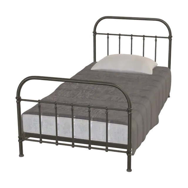 3D model for Metal Bed in Three Colors