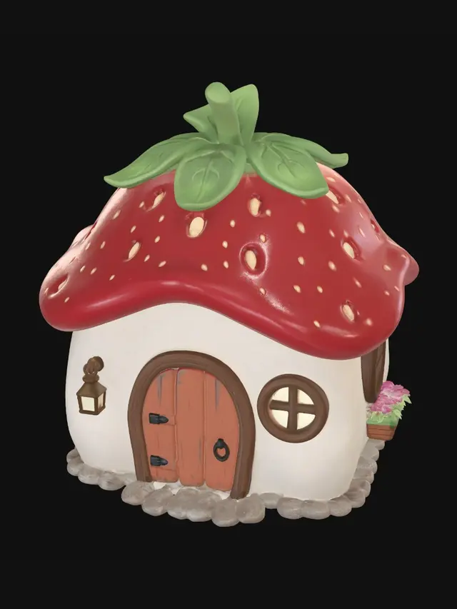 3D model for Strawberry Cottage