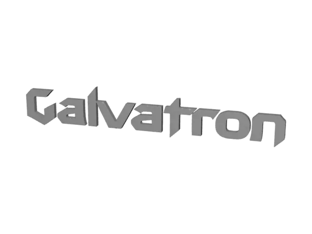 3D model for Galvatron