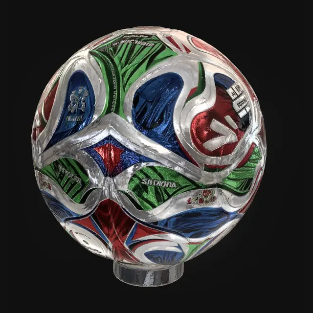 3D model for World Cup 2026 Official Ball Collage