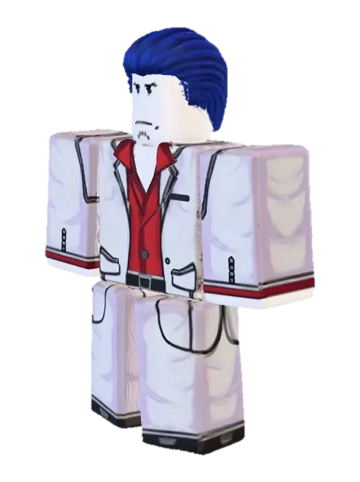 Roblox - Forsaken 3D model, vytvořený pomocí AI
