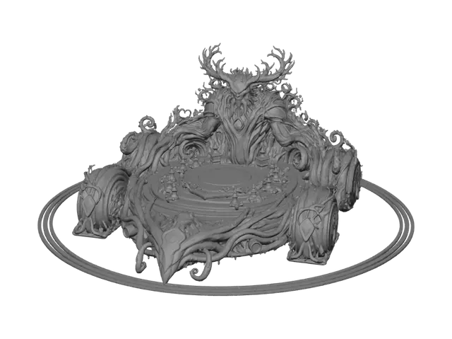 3D model for Verdant Warlord on the Sky-Chariot