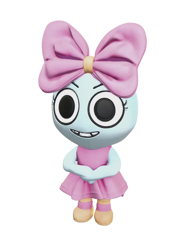 3D model for Weathered Poppy Dandy'S World