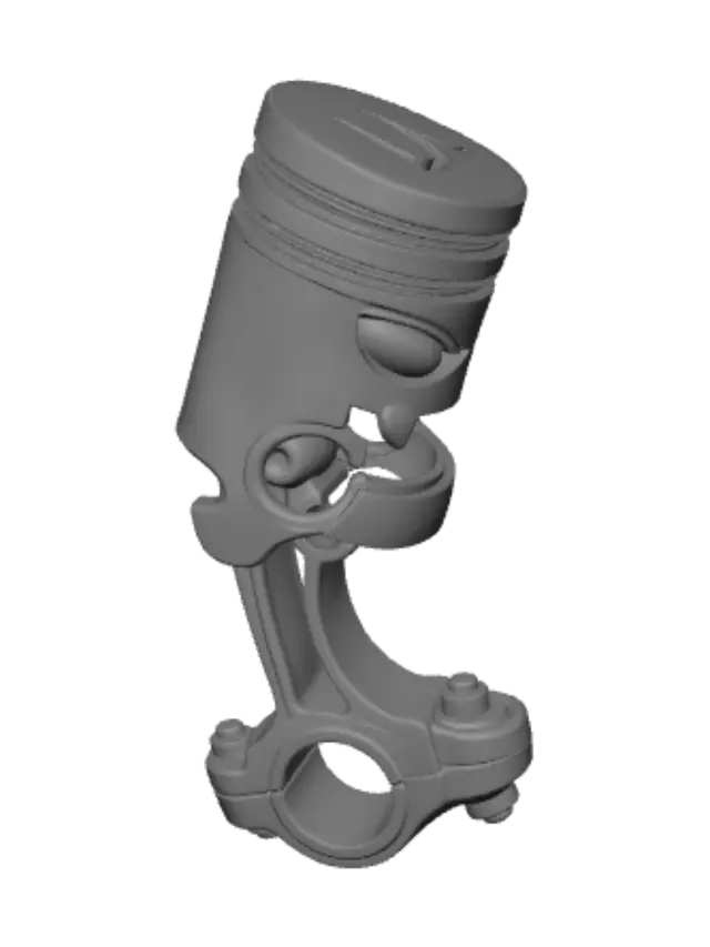 3D model for Skull Piston