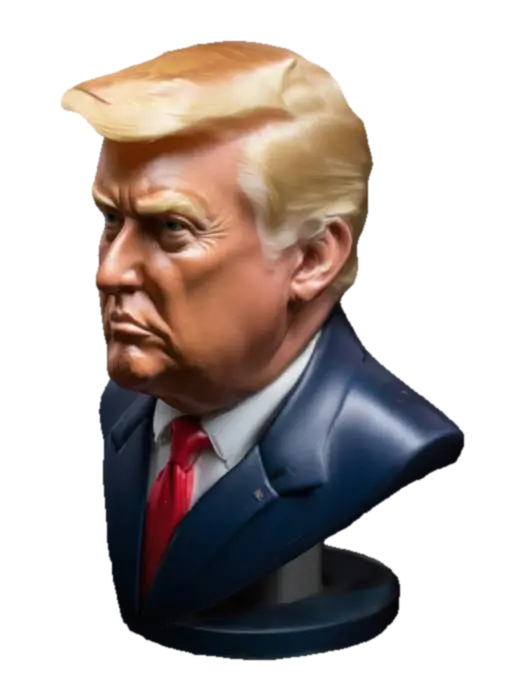 Donald Trump president - Politics 3D model, vytvořený pomocí AI