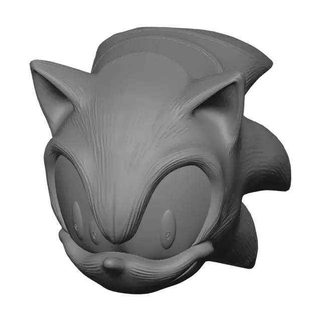 3D model for Realistic Sonic Head