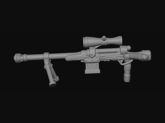 3D model for Nebula Sniper Rifle