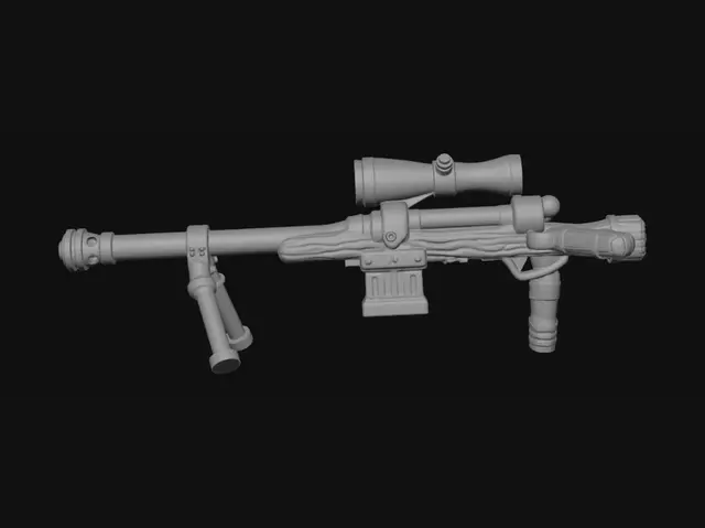 3D model for Nebula Sniper Rifle