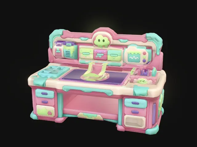 3D model for Pastel Play Kitchen