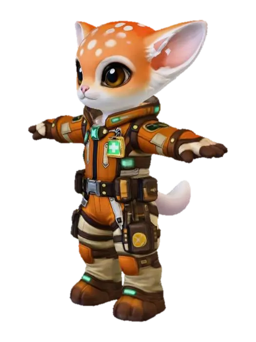 3D model for Cosmo Fox