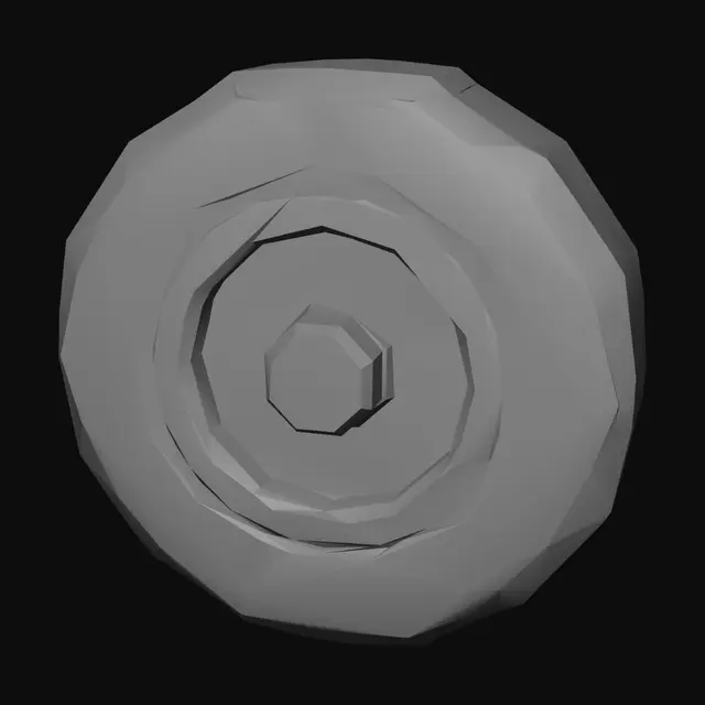 3D model for Polygonal Wheel