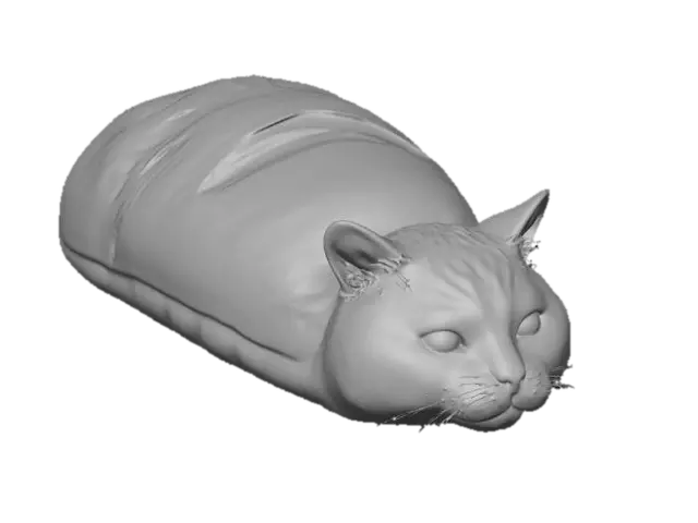 3D model for Cat Loaf