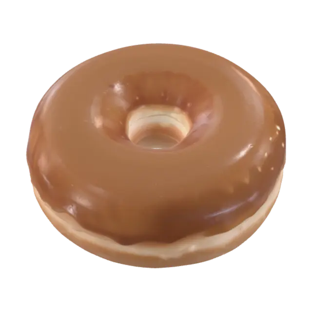 Glazed Donut 3D model, vytvořený pomocí AI