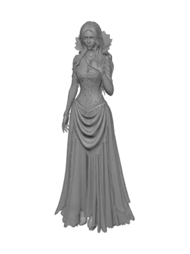 3D model for Nocturne in Lace